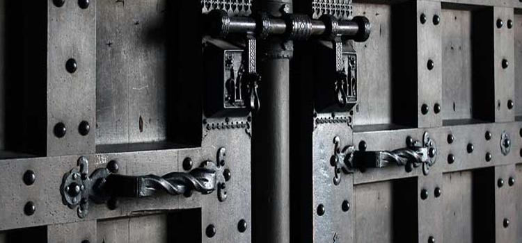 steel entry door repair in Anderson